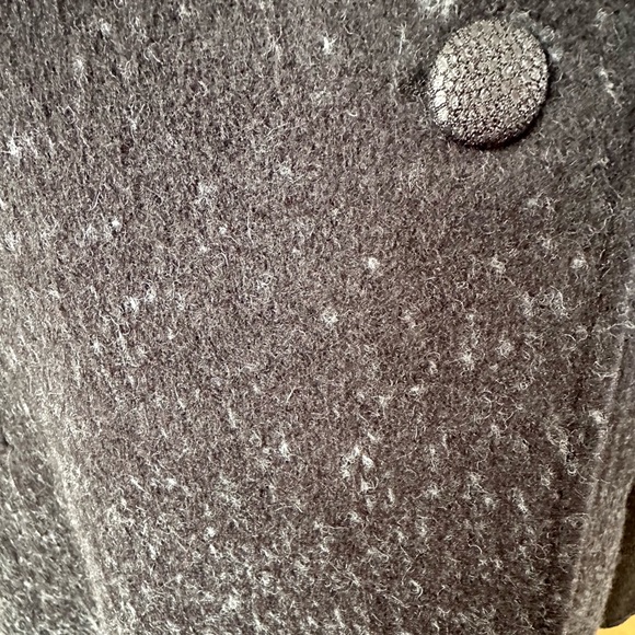 Stella Carasaki Boiled Wool Asymmetrical Coat - NWT - Picture 9 of 16